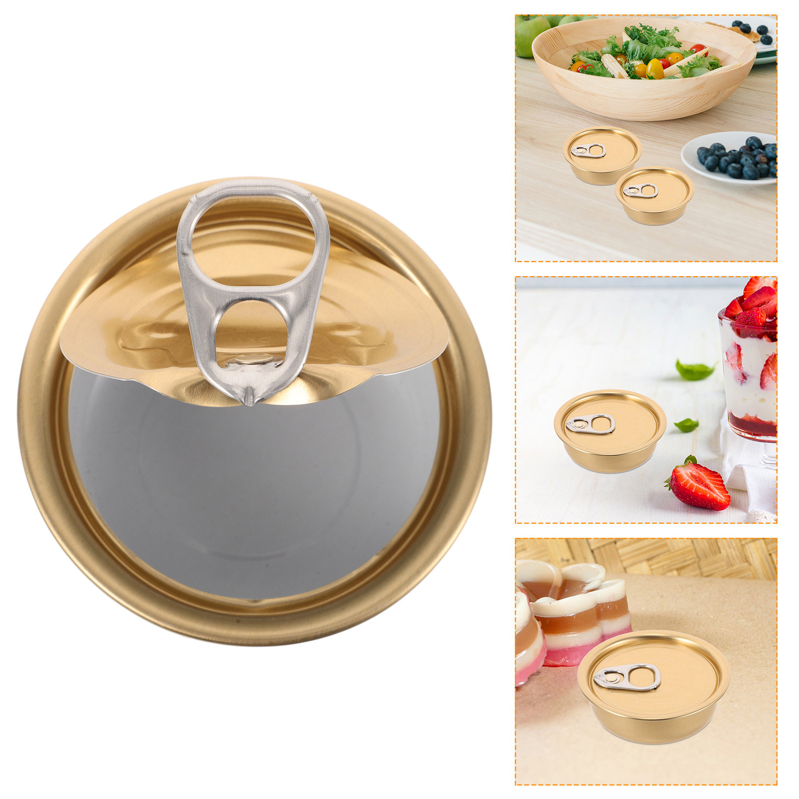 Food Snacks Easy - 12개입 40ml 알루미늄 이지오픈 빈 캔