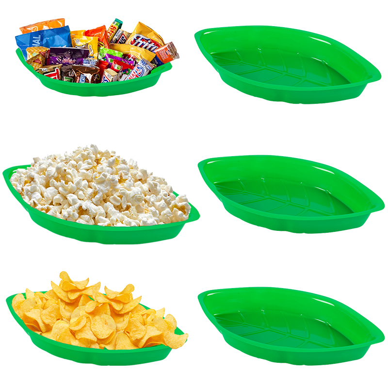 Food Snacks Candy - 6pcs 팜 리프 모양 음식 재사용