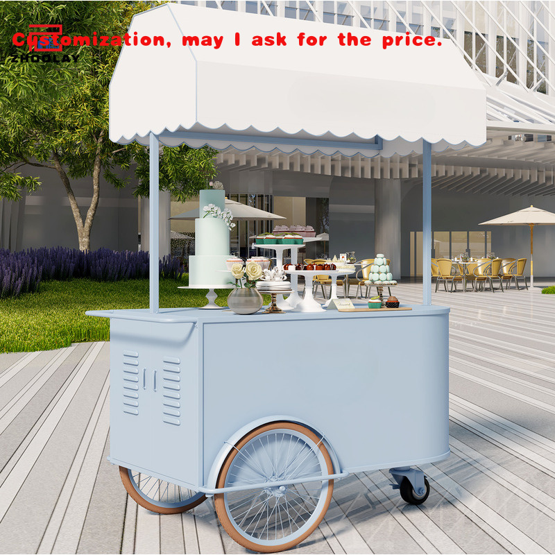 Snacks Food Stall - 이동식 노점, 이동식 시장 가판대, 야외