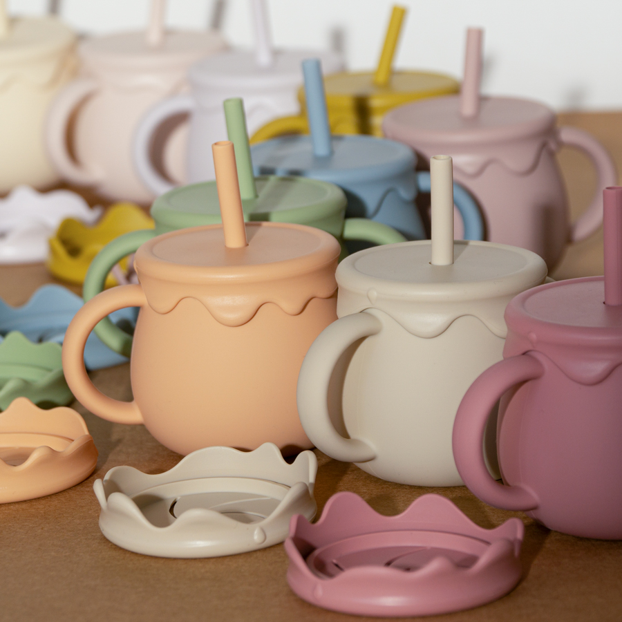 아기 수유 컵 휴대용 Drinkware Sippy 컵  - Food Snacks For 1 Year Old 리뷰 및 가격