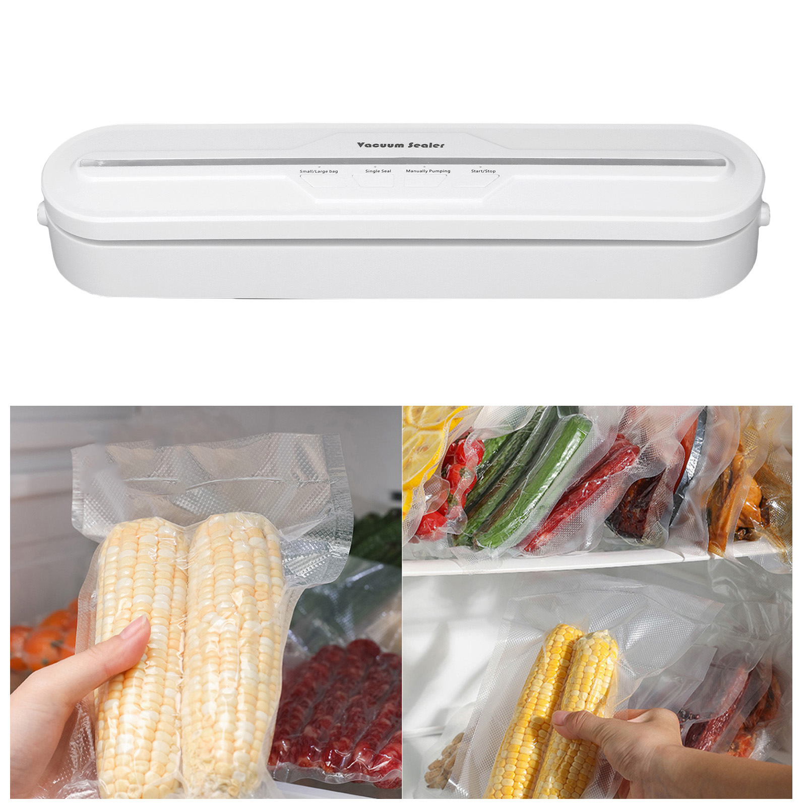 컴팩트 120W 자동 진공 포장기 가정용 신선 식품 보 - Food Snacks Easy 리뷰 및 가격