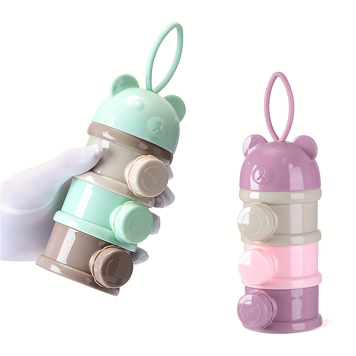 스트랩이 있는 대용량 아기 분유 용기, 분유 디스펜서, - Food Snacks For 1 Year Old 리뷰 및 가격