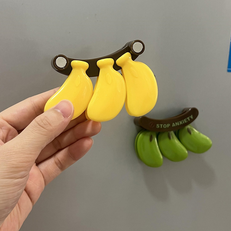 바나나 모양 냉장고 자석 가방 클립, 2-in-1 분리 - Food Snacks For 1 Year Old 리뷰 및 가격