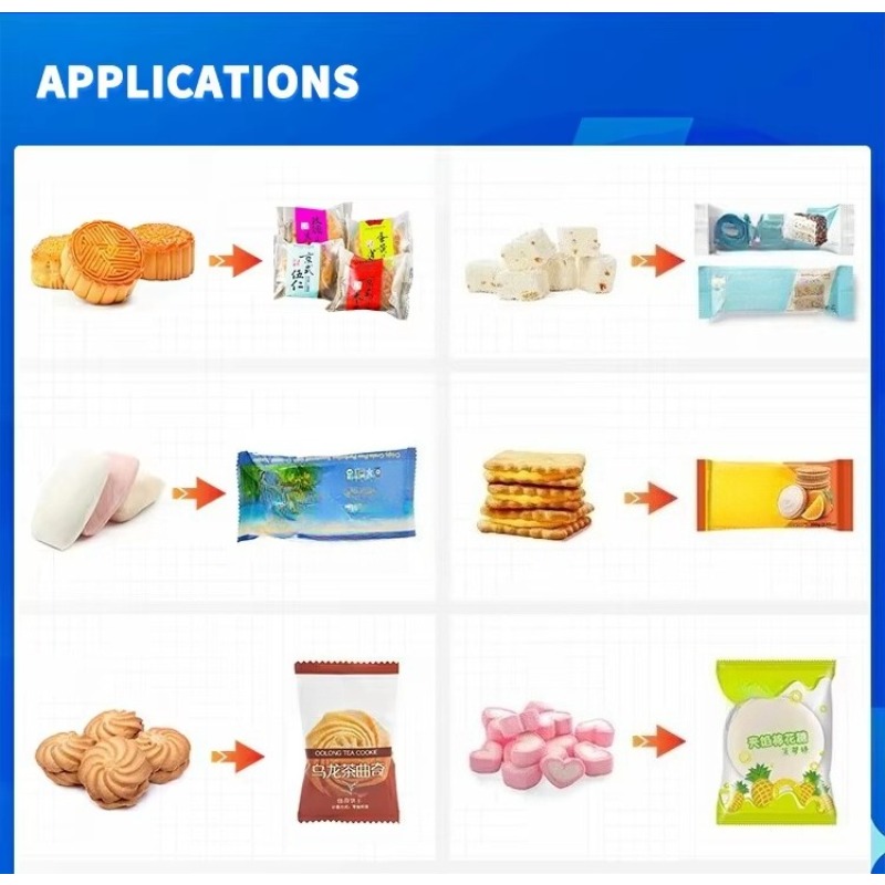 자동 베개형 포장기계 (소프트 솜사탕 스낵용) - 안정 - Snacks Food Usa 리뷰 및 가격