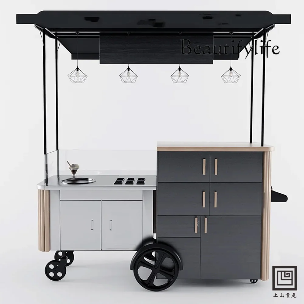 O 스케닉 이동식 간식 카트 야외 푸드 카트 쇼핑몰 프 - Snacks Food Stall 리뷰 및 가격