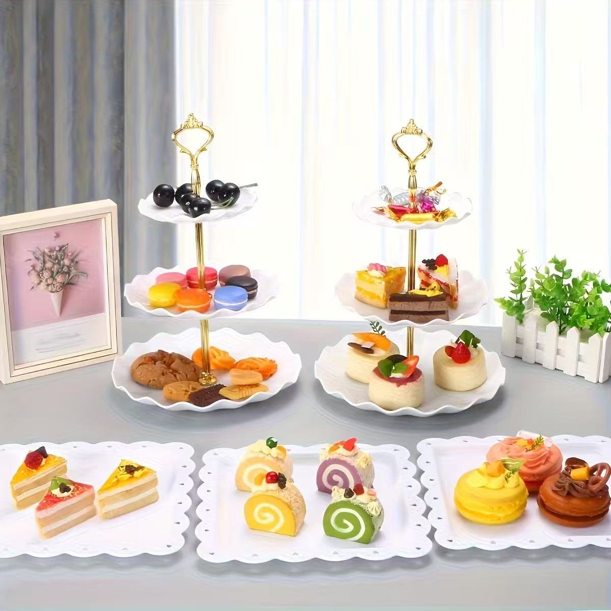 1/3/4/5개 세트 장식용 음식 트레이 - 결혼식,  - Food Snacks Easy 리뷰 및 가격