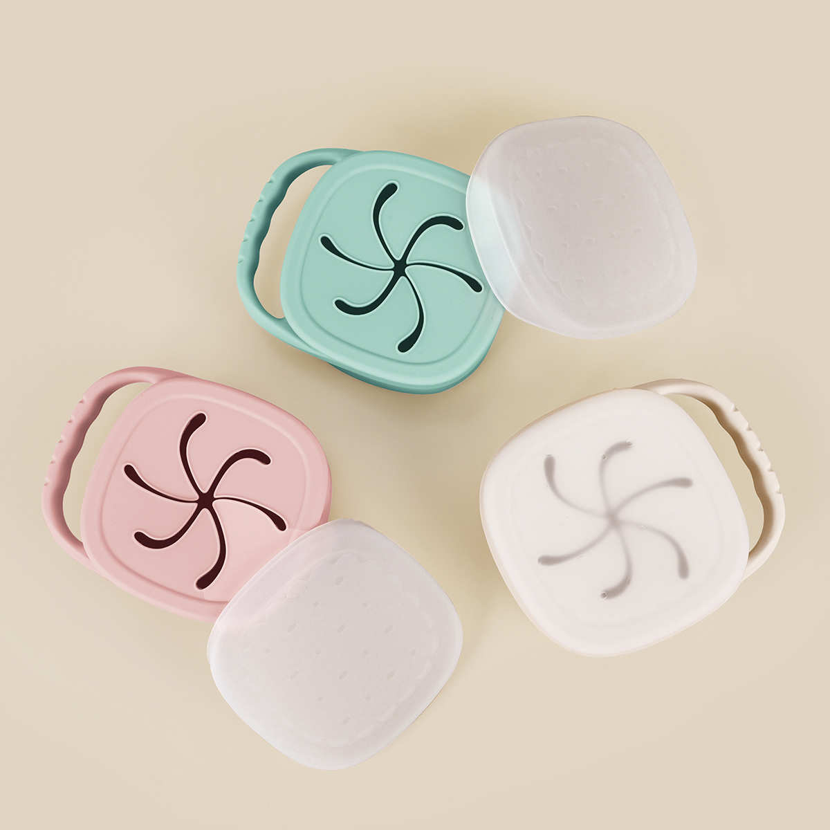 아기 실리콘 스낵 컵 아기 휴대용 아기 스낵 상자 수유 - Food Snacks For 1 Year Old 리뷰 및 가격