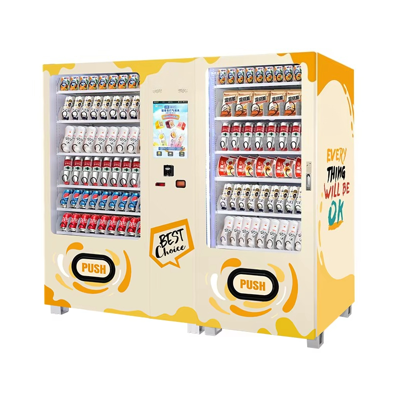 자동 냉음료 자판기 스마트 음료 스낵 식품 디스펜서 상 - Snacks Food Usa 리뷰 및 가격