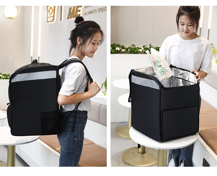 35L 초대형 보온 식품 가방 음식 보냉 가방 냉장고  - Food Snacks Delivery 리뷰 및 가격