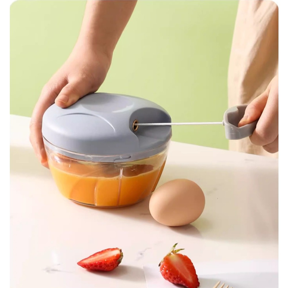 수동 프로세서 500ml-3개의 칼날이 있는 푸드 커터 - Food & Snacks Coloring 리뷰 및 가격
