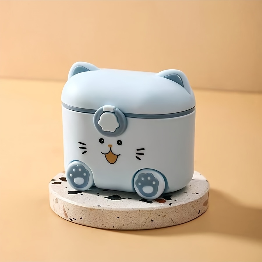 귀여운 고양이 모양 우유 분말 용기(스푼과 잠금장치 포 - Food Snacks For 1 Year Old 리뷰 및 가격
