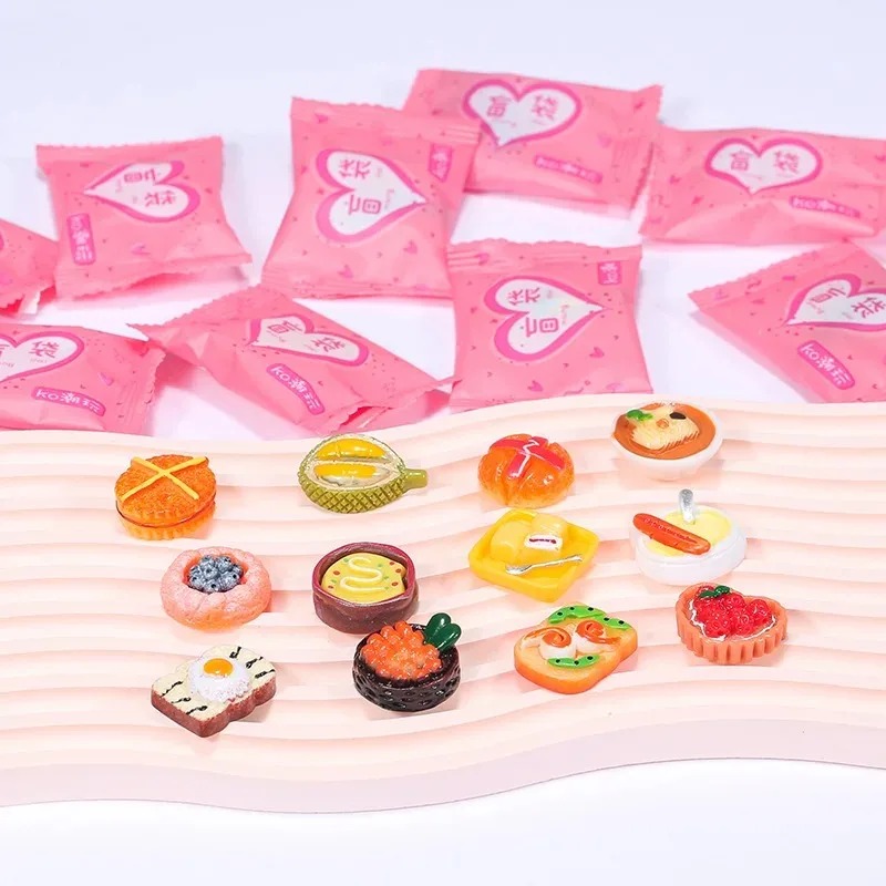 랜덤 스타일 가방 미니어처 음식 장난감 미니 모델 장난 - Food Snacks For Christmas 리뷰 및 가격