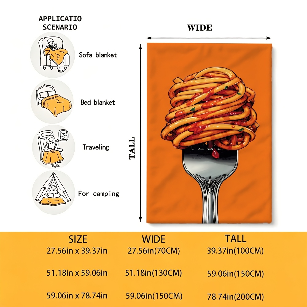 재미있는 감자튀김 담요, 소파 장식용 귀여운 음식 애호 - Food Giant Snacks 리뷰 및 가격