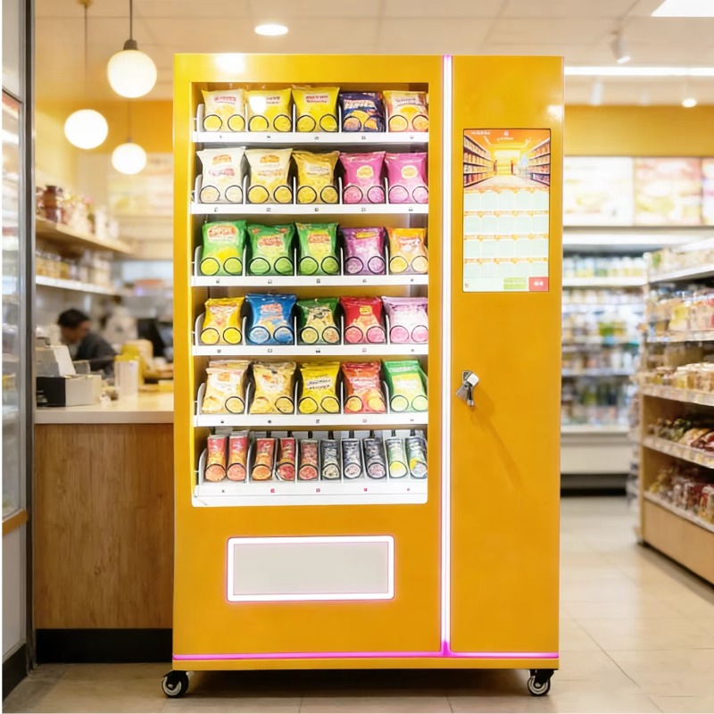 자동 스낵 자판기 상업용 음료 판매 디스펜서 스마트 푸 - Snacks Food Usa 리뷰 및 가격