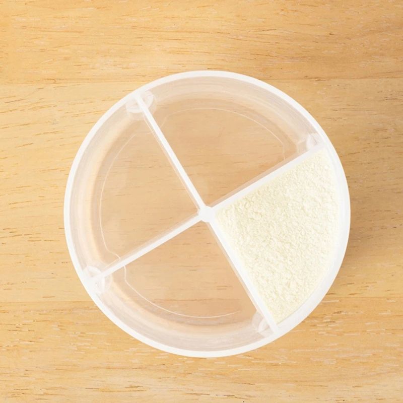 휴대용 재사용 가능 이유식 보관함 스낵 컵 4칸 분유  - Food Snacks For 1 Year Old 리뷰 및 가격