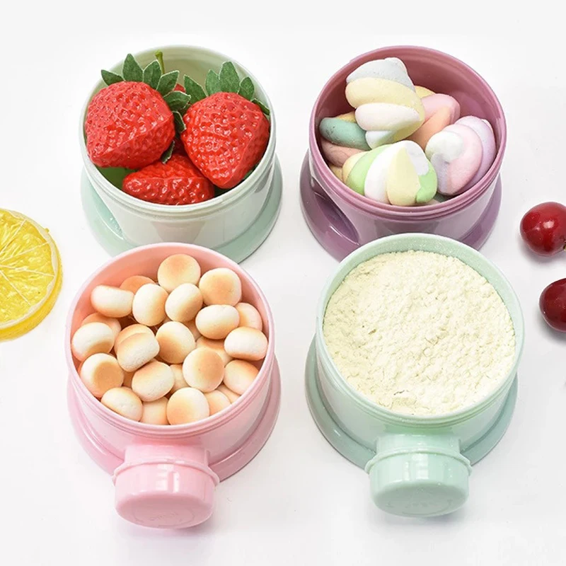 3/4 레이어 아기 휴대용 이유식 보관 상자 다중 개방 - Food Snacks For 1 Year Old 리뷰 및 가격