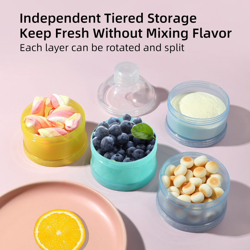 아기 수유 휴대용 4 레이어 분유 보관 상자 과일 스낵 - Food Snacks For 1 Year Old 리뷰 및 가격