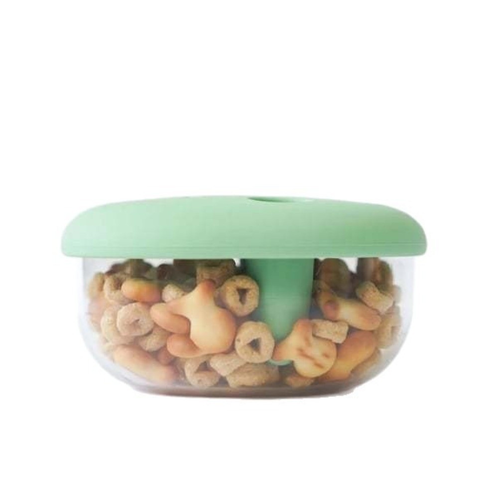 청소하기 쉬운 실리콘 뚜껑 스낵 보관 상자 누수 방지  - Food Snacks Easy 리뷰 및 가격