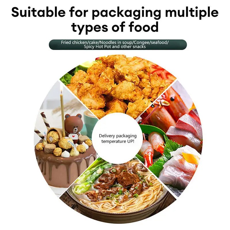 휴대용 대형 음식 배달 보냉 가방 피자 테이크 아웃 보 - Food Snacks Delivery 리뷰 및 가격